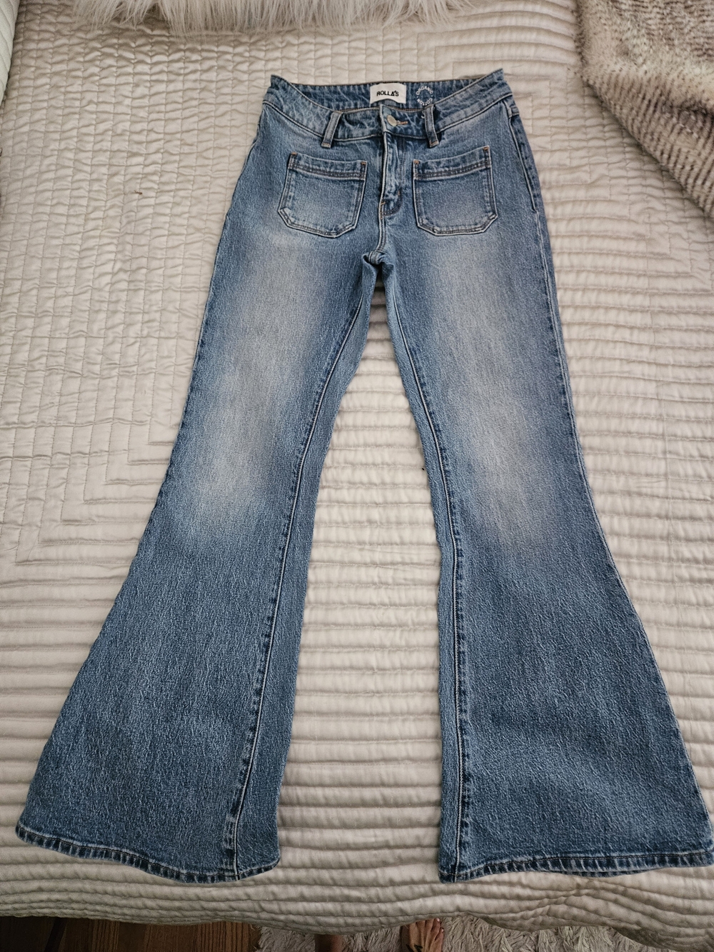 ROLLA'S Sailor Low-Rise Flare Jeans